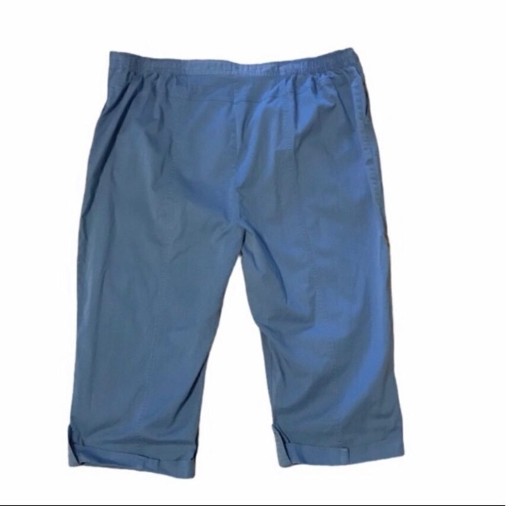 Company Collection Size 22 Blue Capris - Picture 3 of 4